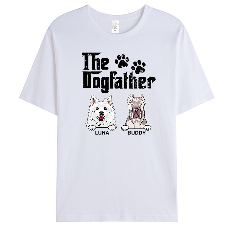 Custom The Dog Father - Dog Personalized Custom Unisex T-shirt - Gift For Pet Owners, Pet Lovers,Dog Owners, Dog Lovers