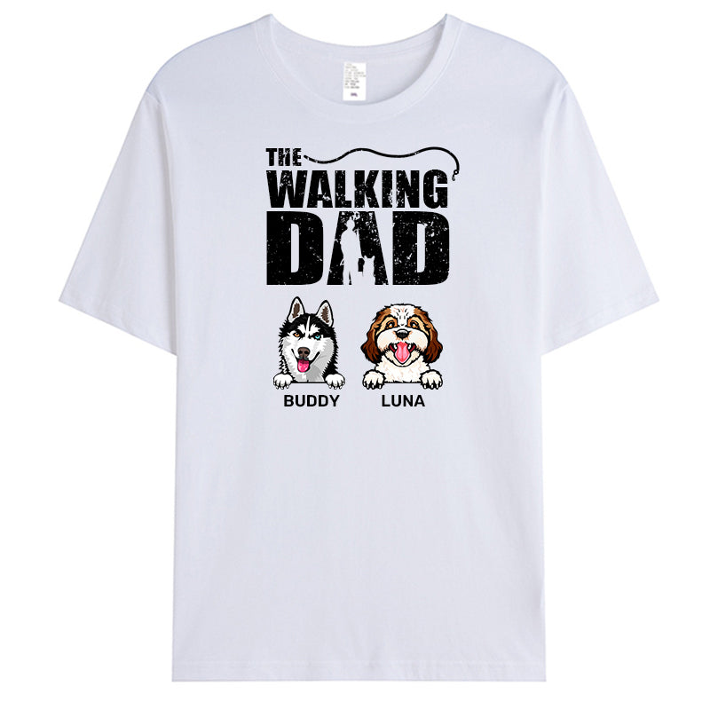 Custom Every Walk Is An Adventure Together - Dog Personalized Custom Unisex T-shirt - Gift For Pet Owners, Pet Lovers,Dog Owners, Dog Lovers