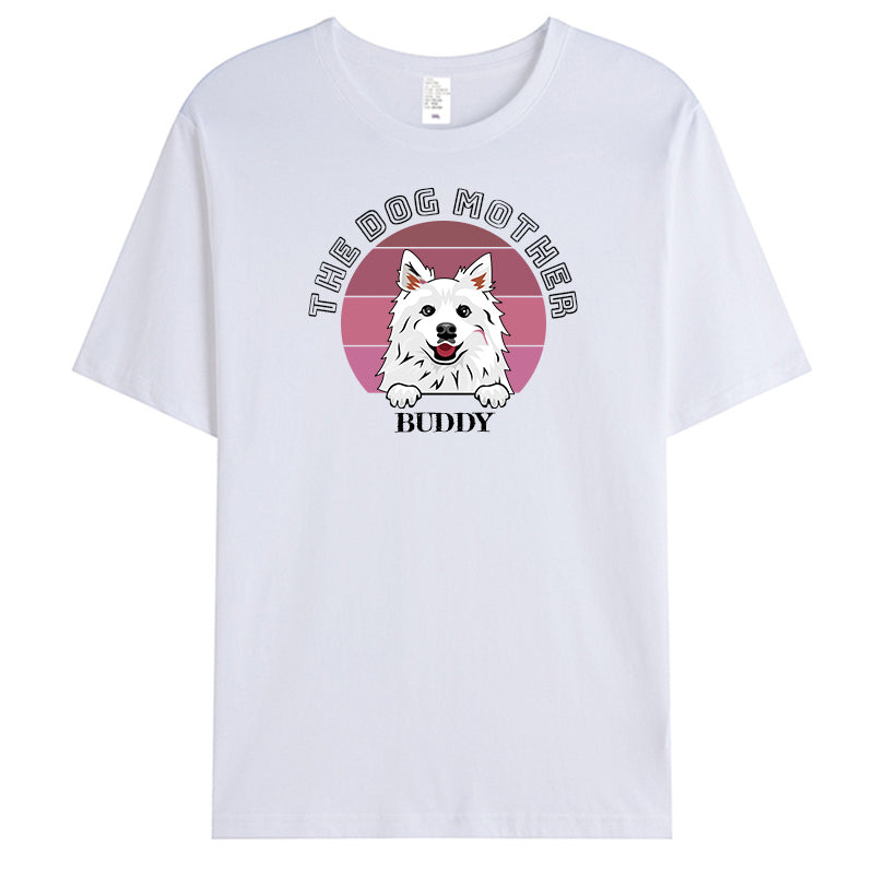 Personalized “The Dog Father/Mother” T-Shirt – Custom Pet Lover Tee – Gift for Dog Moms, Dads & Pet Owners