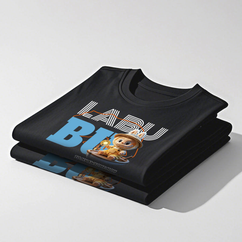 Personalized 3D Forest Character T-Shirt – Cute Forest-Inspired Design with Custom Text – Gift for Kids, Besties & Families
