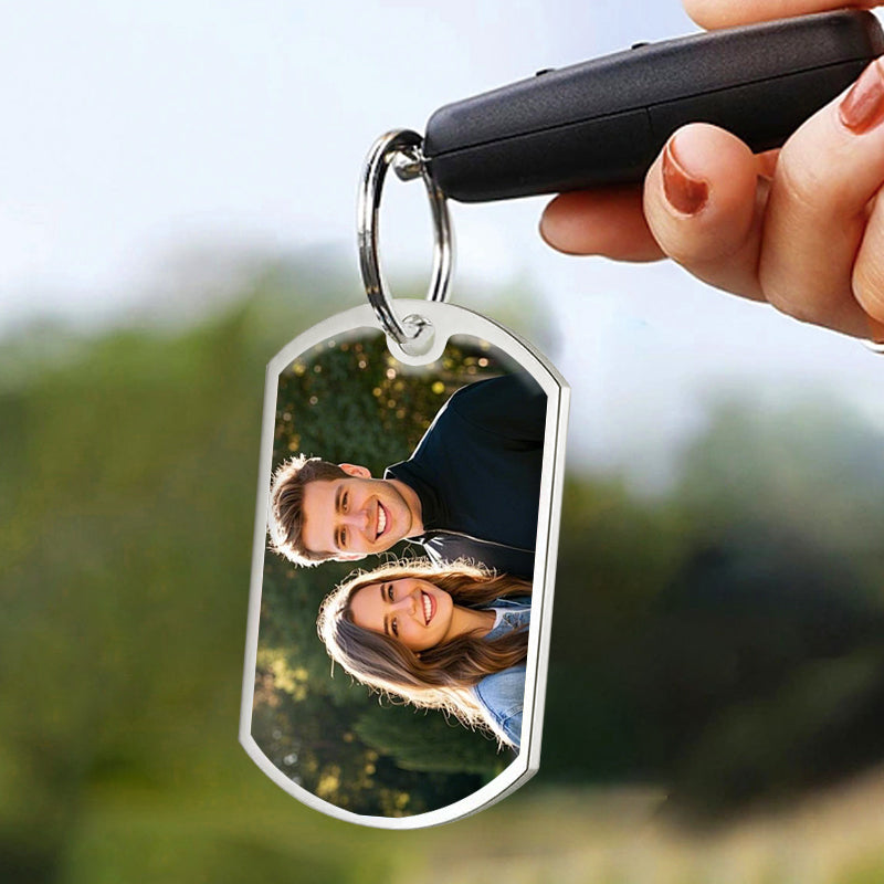 Custom Train Ticket Keychain – “It’s Not the Destination—It’s Who You’re Traveling With” Personalized Gift for Friends, Family, or Loved Ones