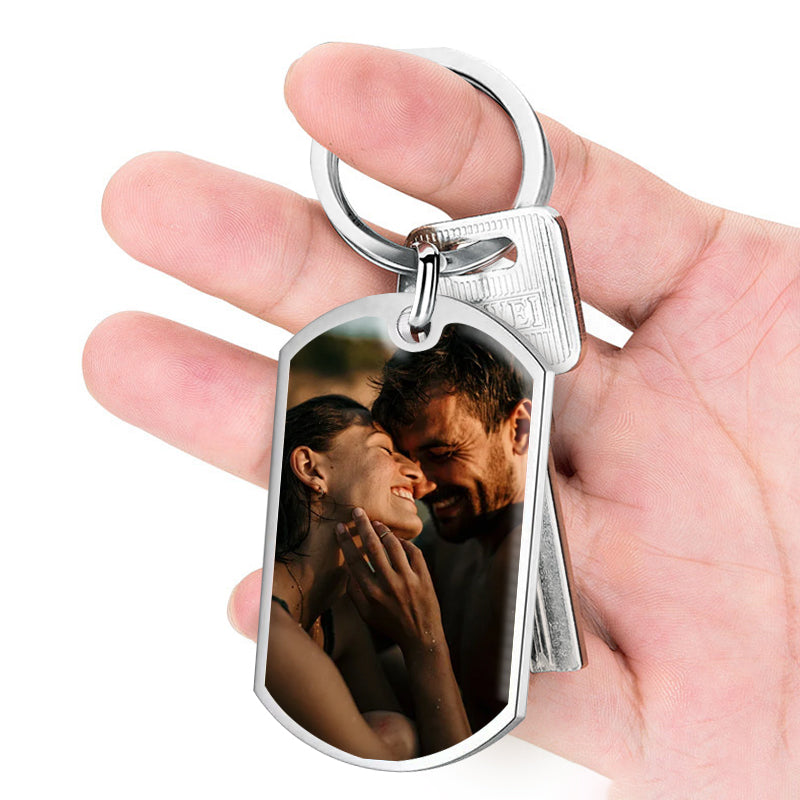 Custom Photo I Love You More – Personalized Keepsake Gift for Couples, Anniversaries, and Valentine’s Day