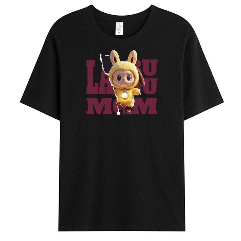 Personalized 3D Forest Character T-Shirt – Cute Big-Eyed Design – Gift for Besties, Friends & Families