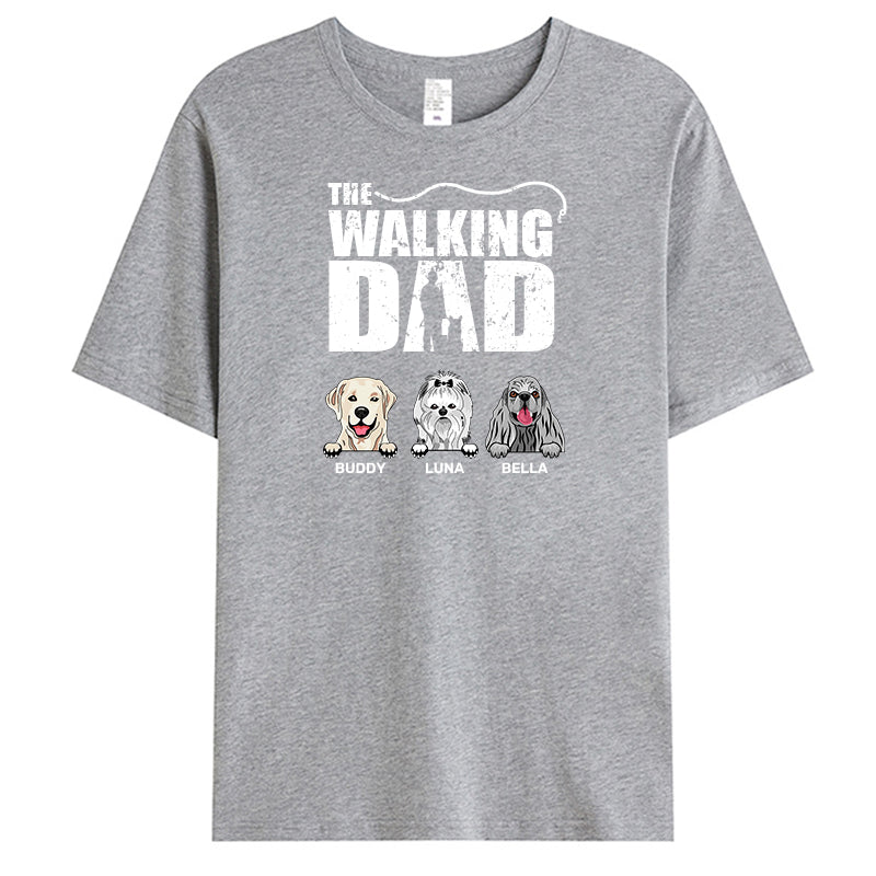 Custom Every Walk Is An Adventure Together - Dog Personalized Custom Unisex T-shirt - Gift For Pet Owners, Pet Lovers,Dog Owners, Dog Lovers