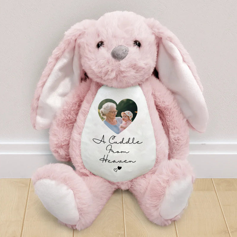 Custom Personalized Keepsake Bunny – A Heartfelt Gift for Pregnancy, Memorials & Generational Love