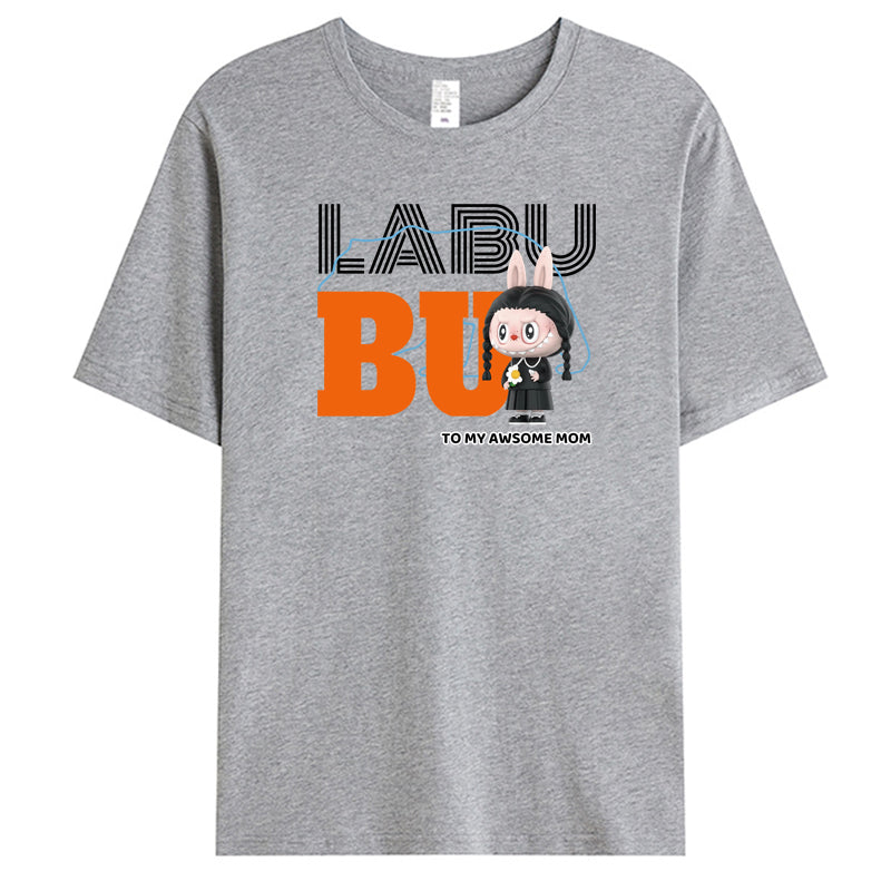 Personalized 3D Forest Character T-Shirt – Cute Forest-Inspired Design with Custom Text – Gift for Kids, Besties & Families