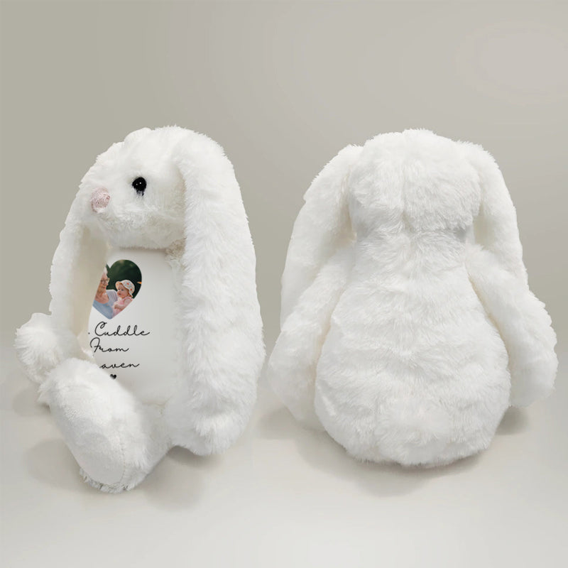 Custom Personalized Keepsake Bunny – A Heartfelt Gift for Pregnancy, Memorials & Generational Love