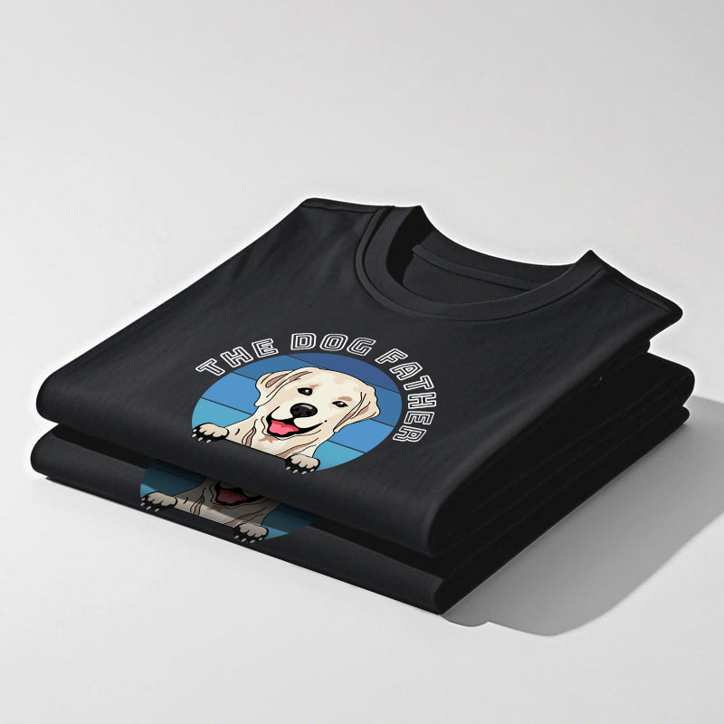 Personalized “The Dog Father/Mother” T-Shirt – Custom Pet Lover Tee – Gift for Dog Moms, Dads & Pet Owners