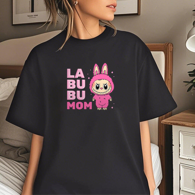 Personalized Big-Eyed Forest Friend T-Shirt – Cute Character Design with Custom Title – Gift for Besties, Friends, Kids & Families
