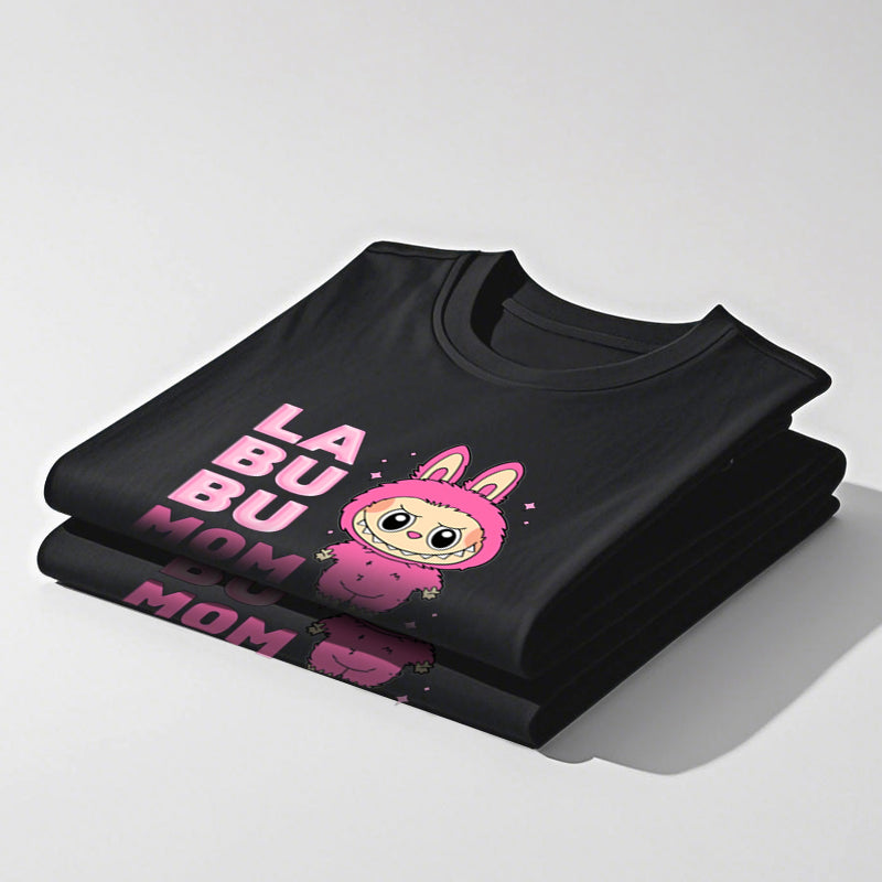 Personalized Big-Eyed Forest Friend T-Shirt – Cute Character Design with Custom Title – Gift for Besties, Friends, Kids & Families