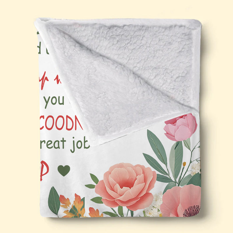 Custom Baby Blanket – Soon I’ll Be Cuddled Up With You with Photo, Gift for Baby Shower or New Mom