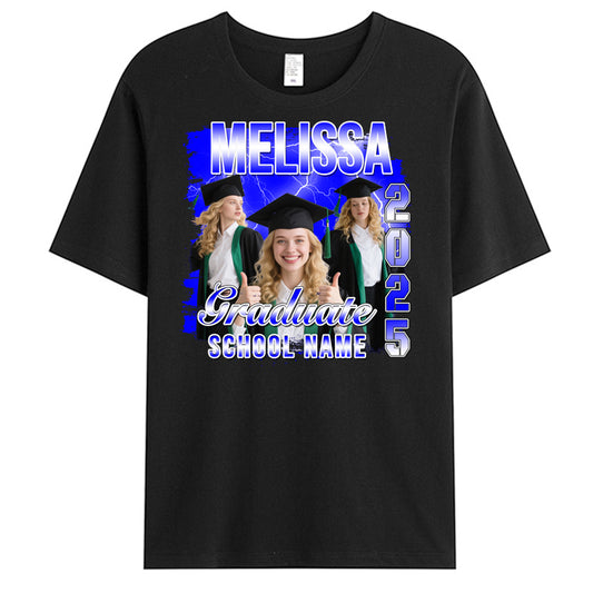 Custom Photo Graduation T-Shirt – Personalized Keepsake for Graduates & Loved Ones