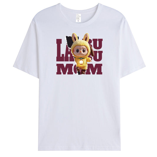 Personalized 3D Forest Character T-Shirt – Cute Big-Eyed Design – Gift for Besties, Friends & Families