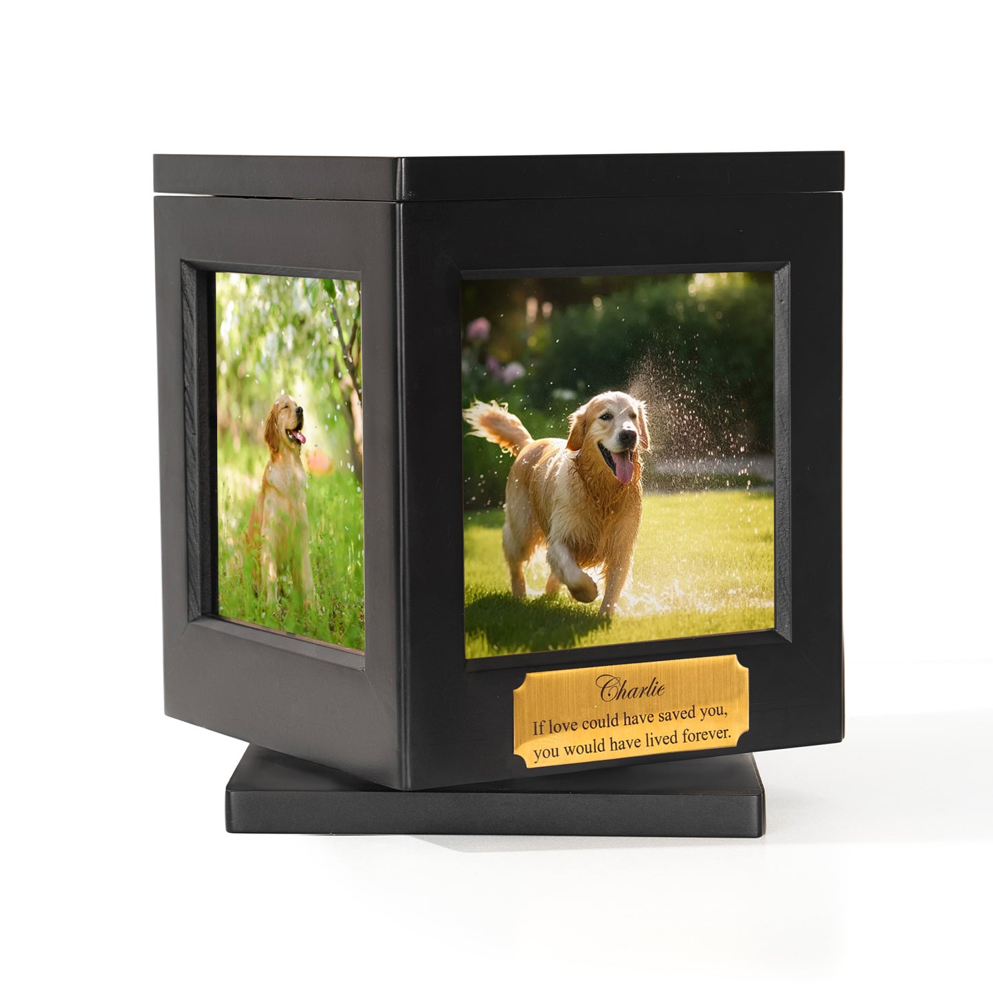 Personalized Rotatable Dog/Cat Urn