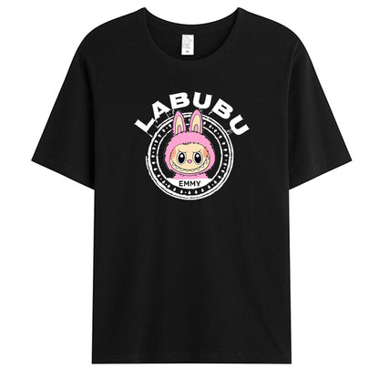 Personalized Forest Friend T-Shirt – Cute Big-Eyed Character with Custom Name – Gift for Besties, Kids & Families