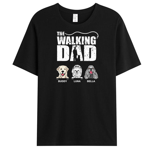 Custom Every Walk Is An Adventure Together - Dog Personalized Custom Unisex T-shirt - Gift For Pet Owners, Pet Lovers,Dog Owners, Dog Lovers