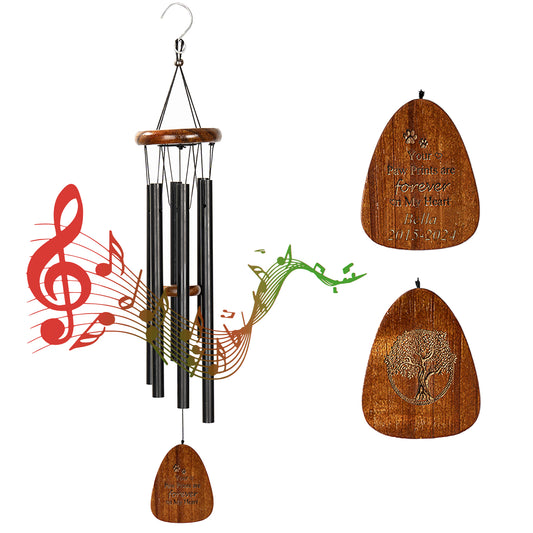 Personalized Pet Memorial Wind Chimes