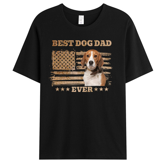 Custom Photo Ultimate Fur Dad - Pet Personalized Custom Unisex T-shirt - Gift For Pet Owners, Pet Lovers