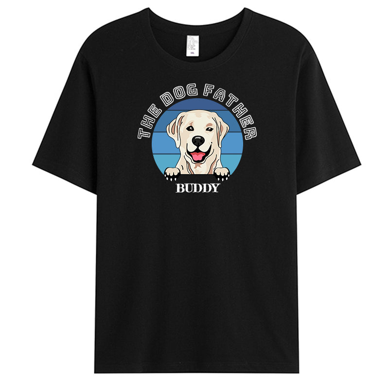 Personalized “The Dog Father/Mother” T-Shirt – Custom Pet Lover Tee – Gift for Dog Moms, Dads & Pet Owners