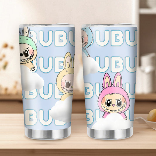 Custom Personalized “Cute Forest Friend” 20oz Stainless Steel Tumbler – Perfect Gift for Family, Friends, Toy Lovers