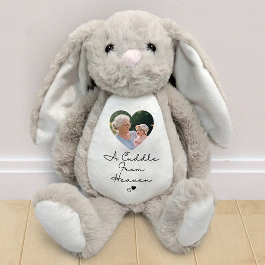 Custom Personalized Keepsake Bunny – A Heartfelt Gift for Pregnancy, Memorials & Generational Love