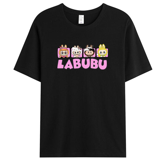 Personalized Forest Character Combo T-Shirt – Cute Big-Eyed Design – Gift for Besties, Friends & Families