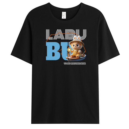 Personalized 3D Forest Character T-Shirt – Cute Forest-Inspired Design with Custom Text – Gift for Kids, Besties & Families