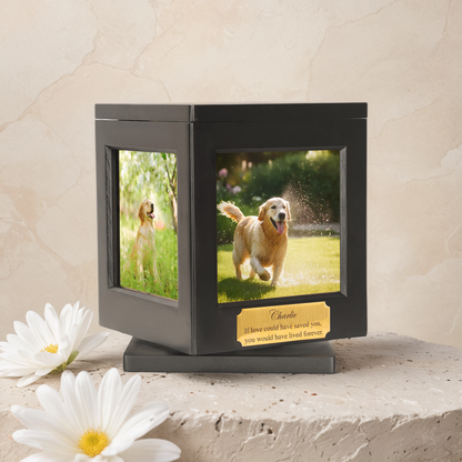 Personalized Rotatable Dog/Cat Urn