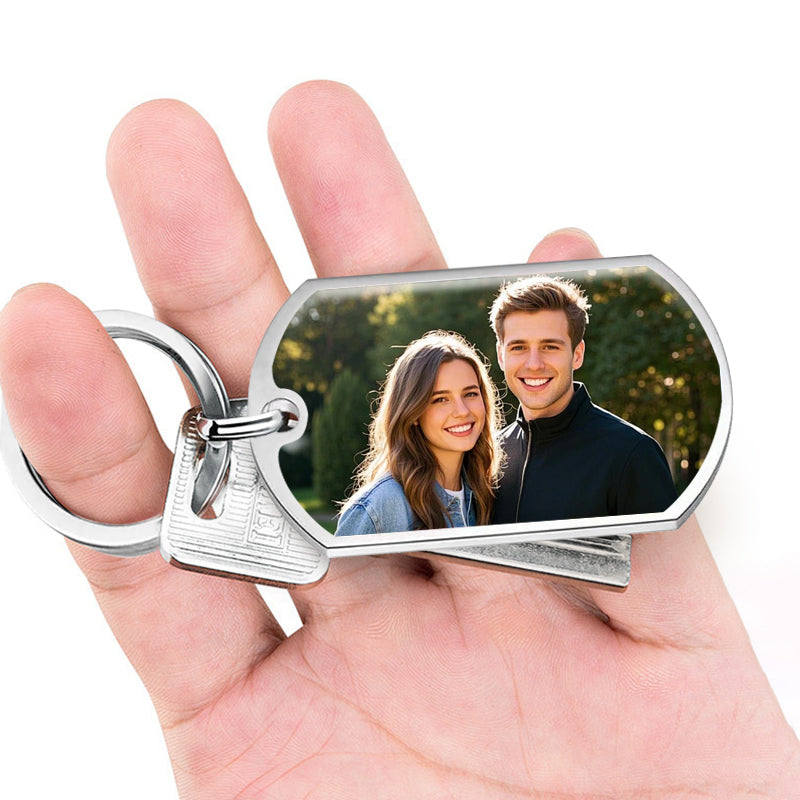 Custom Train Ticket Keychain – “It’s Not the Destination—It’s Who You’re Traveling With” Personalized Gift for Friends, Family, or Loved Ones