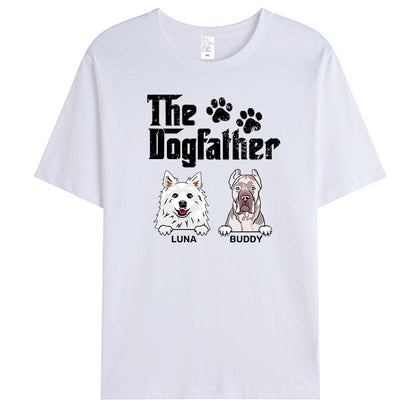 Custom The Dog Father - Dog Personalized Custom Unisex T-shirt - Gift For Pet Owners, Pet Lovers,Dog Owners, Dog Lovers