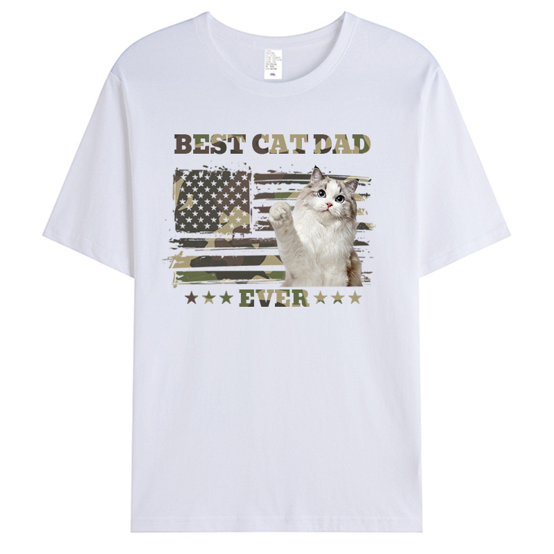 Custom Photo Ultimate Fur Dad - Pet Personalized Custom Unisex T-shirt - Gift For Pet Owners, Pet Lovers