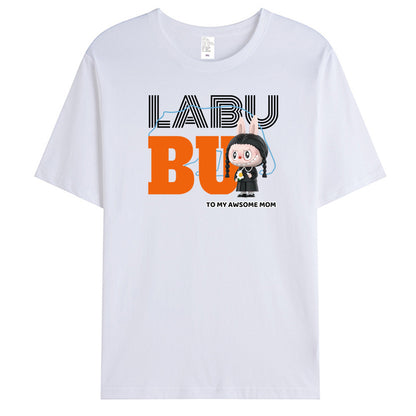 Personalized 3D Forest Character T-Shirt – Cute Forest-Inspired Design with Custom Text – Gift for Kids, Besties & Families