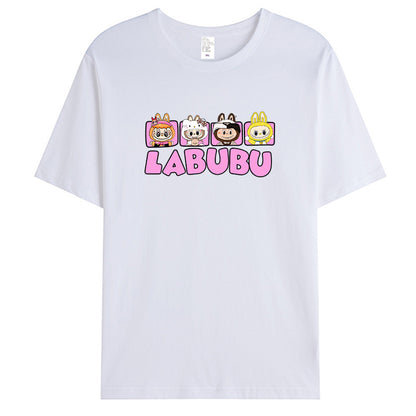 Personalized Forest Character Combo T-Shirt – Cute Big-Eyed Design – Gift for Besties, Friends & Families