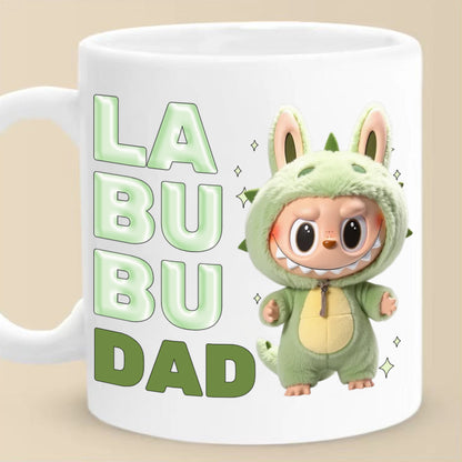 Personalized 3D Character Mug – Cute Forest Friend Design with Title – Gift for Besties, Kids & Families
