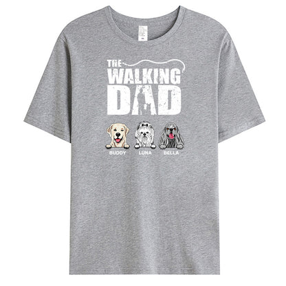 Custom Every Walk Is An Adventure Together - Dog Personalized Custom Unisex T-shirt - Gift For Pet Owners, Pet Lovers,Dog Owners, Dog Lovers