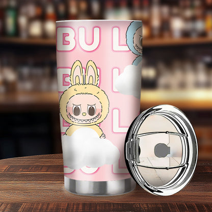Custom Personalized “Cute Forest Friend” 20oz Stainless Steel Tumbler – Perfect Gift for Family, Friends, Toy Lovers