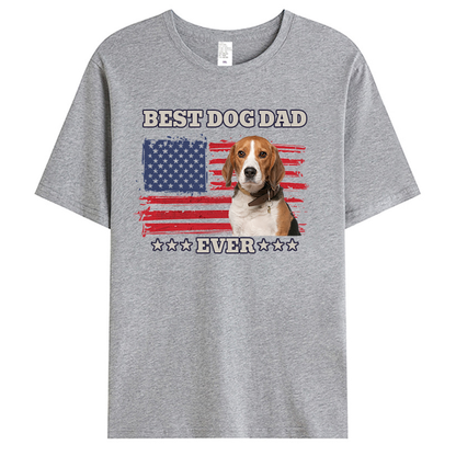 Custom Photo Ultimate Fur Dad - Pet Personalized Custom Unisex T-shirt - Gift For Pet Owners, Pet Lovers