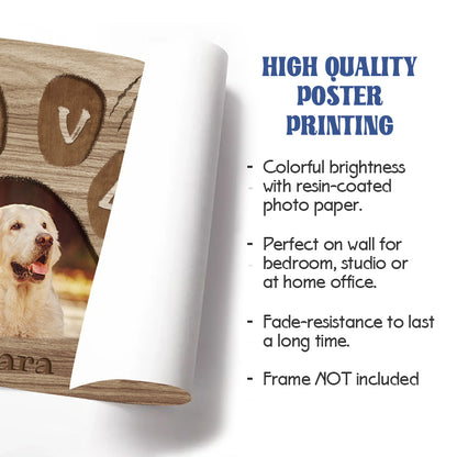 Custom Photo Best Friends Come Into Our Lives - Pets Personalized Custom Horizontal Canvas - Sympathy Gift For Pet Owners, Pet Lovers