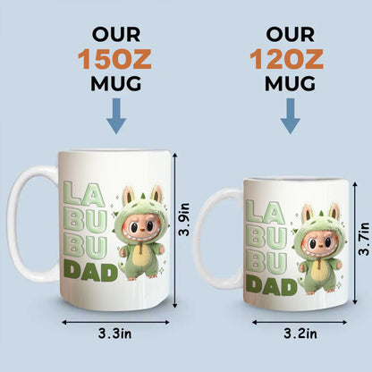 Personalized 3D Character Mug – Cute Forest Friend Design with Title – Gift for Besties, Kids & Families