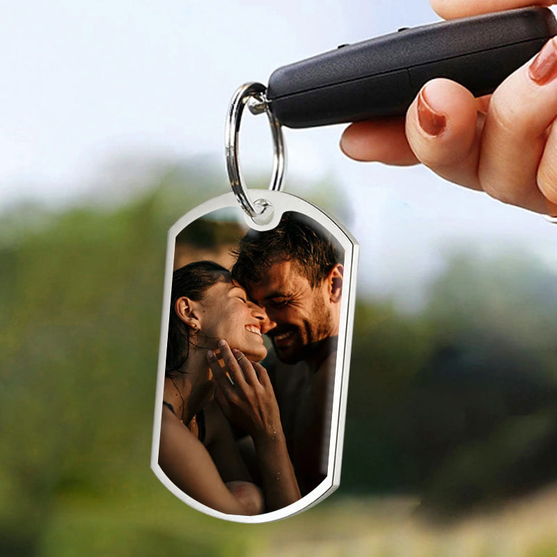Custom Photo I Love You More – Personalized Keepsake Gift for Couples, Anniversaries, and Valentine’s Day
