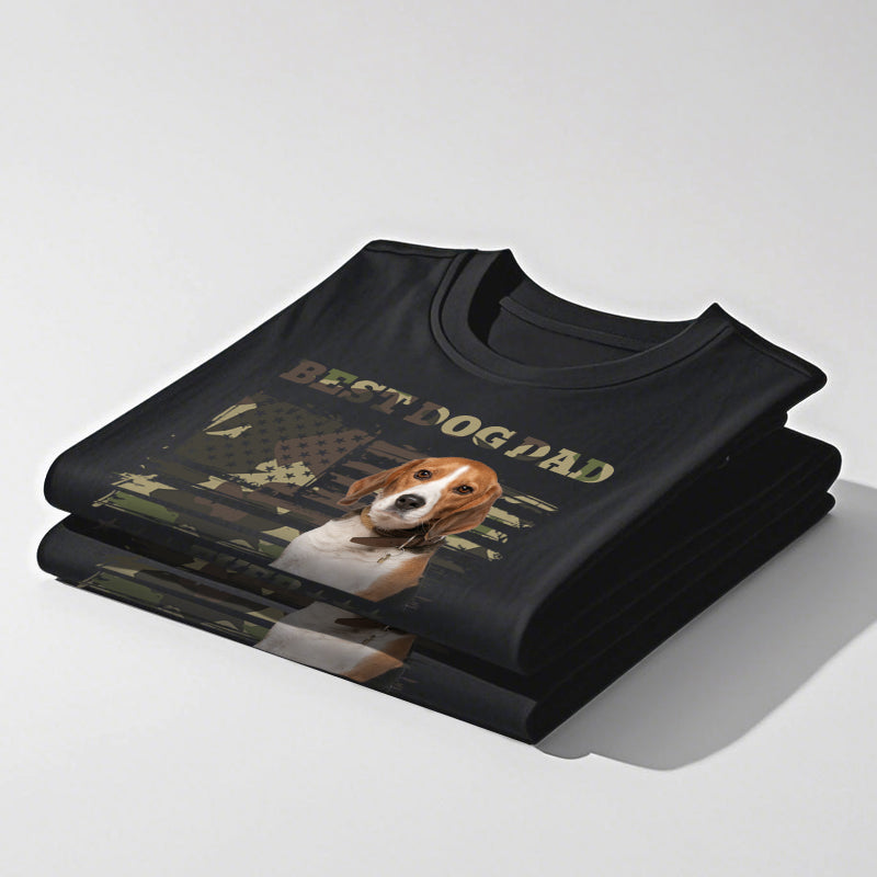 Custom Photo Ultimate Fur Dad - Pet Personalized Custom Unisex T-shirt - Gift For Pet Owners, Pet Lovers