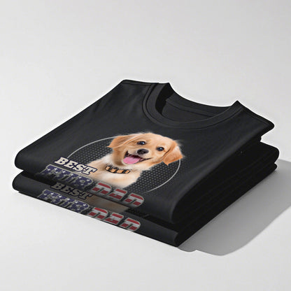 Custom Photo You Are The Best Fur Dad Ever - Dog & Cat Personalized Custom Unisex T-shirt - Gift For Pet Owners, Pet Lovers