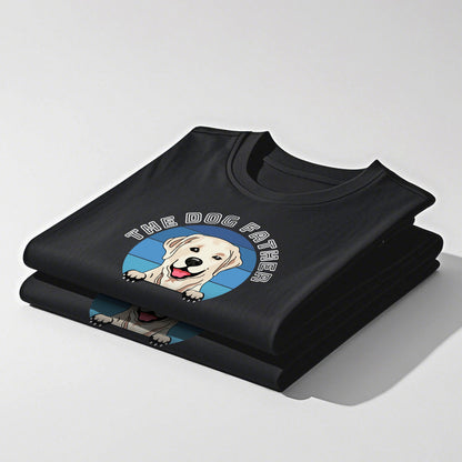 Personalized “The Dog Father/Mother” T-Shirt – Custom Pet Lover Tee – Gift for Dog Moms, Dads & Pet Owners