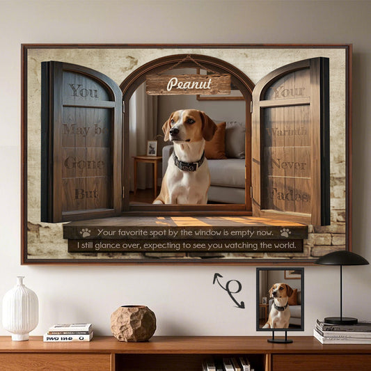 Custom Photo Your Warmth Never Fades - Pets Personalized Custom Horizontal Poster - Sympathy Gift For Pet Owners, Pet Lovers