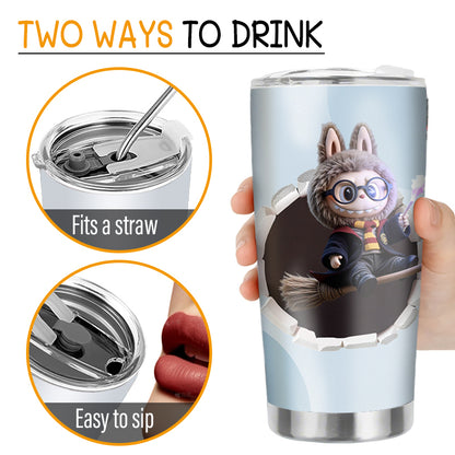 Custom Personalized “Cute Forest Friend” 20oz Stainless Steel Tumbler – Perfect Gift for Friends, Family & Toy Lovers