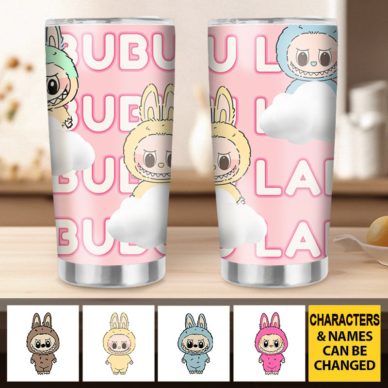 Custom Personalized “Cute Forest Friend” 20oz Stainless Steel Tumbler – Perfect Gift for Family, Friends, Toy Lovers